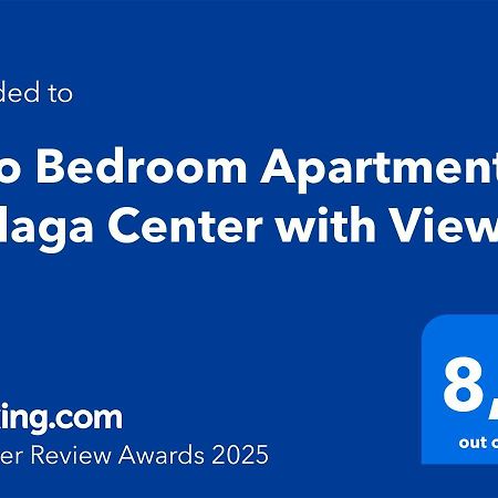 Two Bedroom Apartment In Malaga Center With Views Zewnętrze zdjęcie
