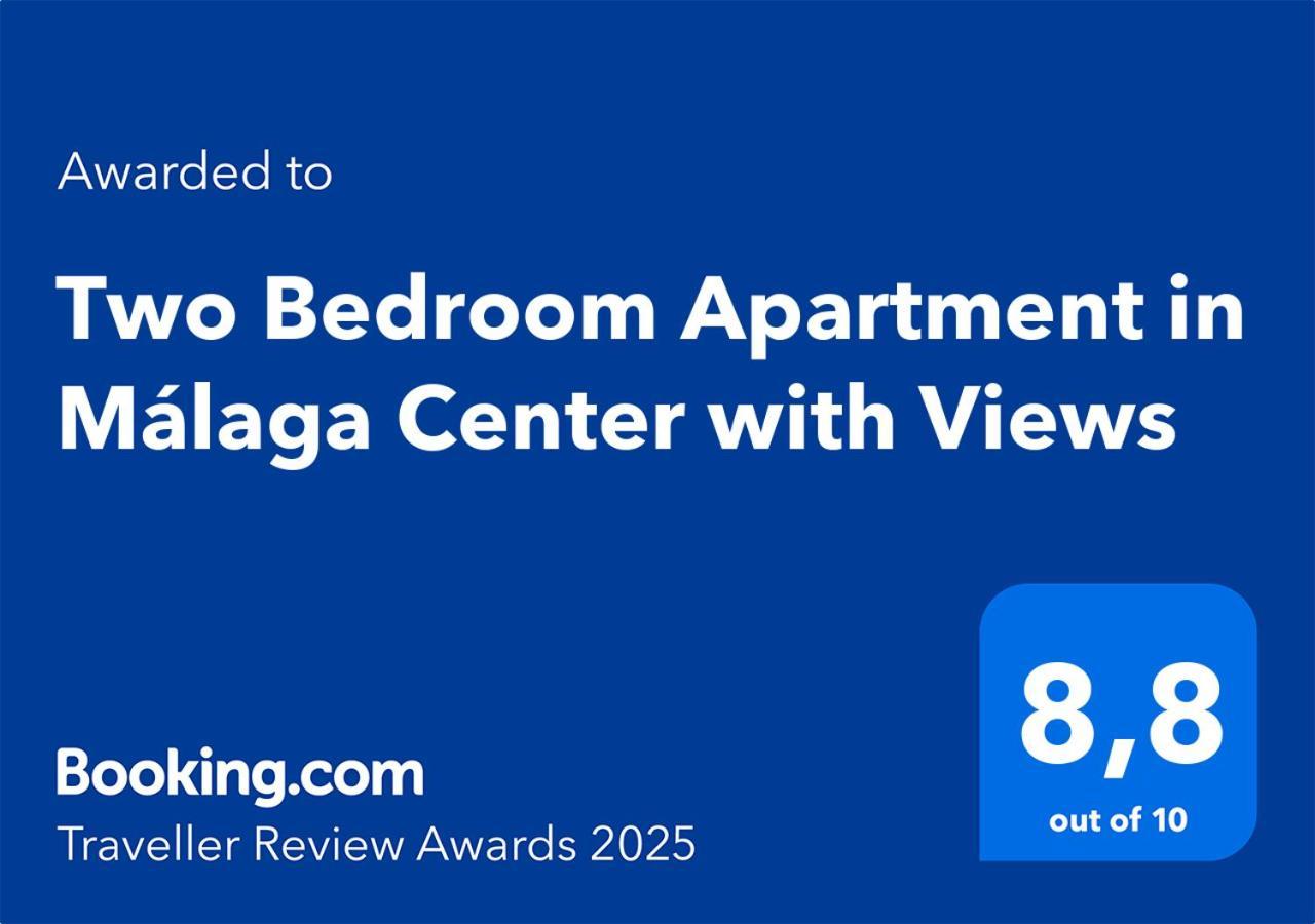 Two Bedroom Apartment In Malaga Center With Views Zewnętrze zdjęcie
